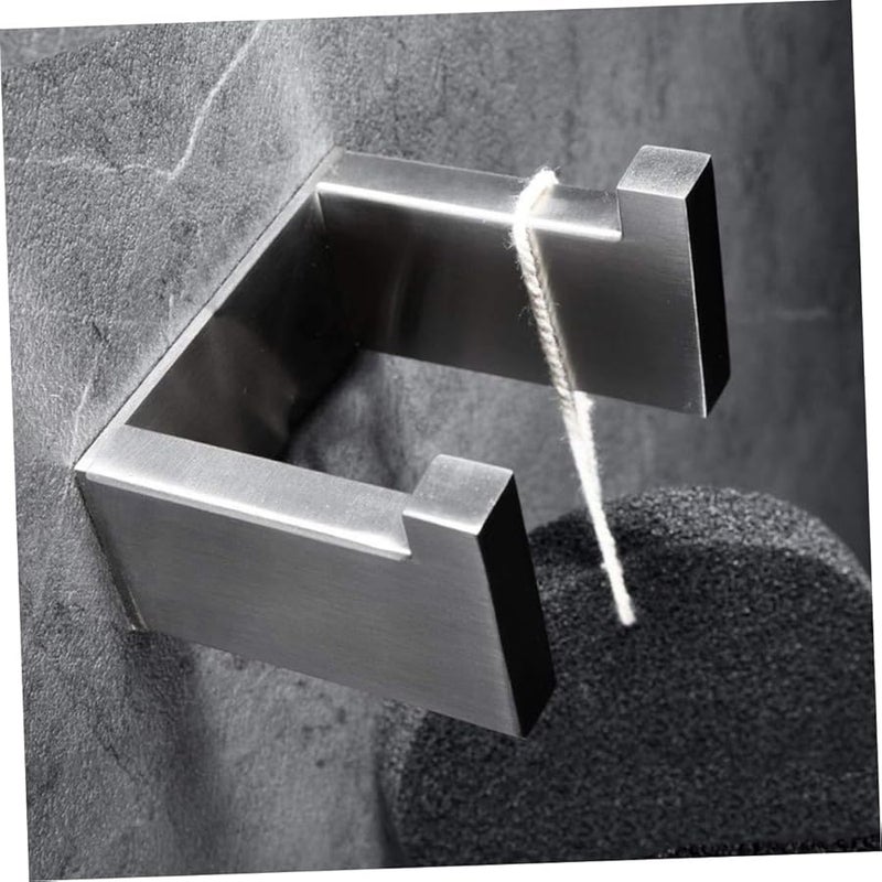 304 Stainless Steel Towel Hook Rack Rustproof Wall Hooks For Bathroom Home Office - Image 3